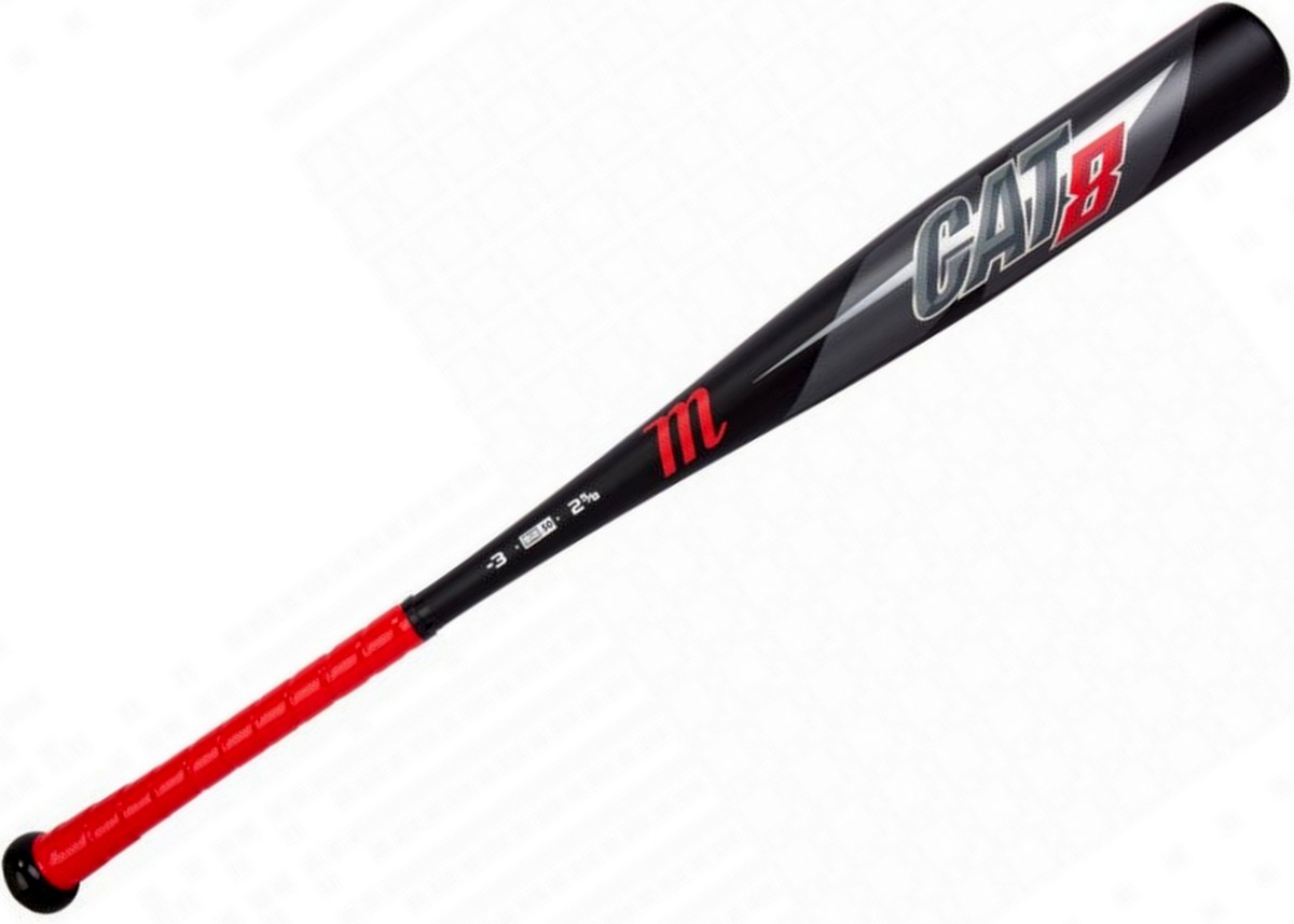 MARUCCI MCBC8CB CAT 8 Black Minus/Drop 3 HS BBCOR Baseball